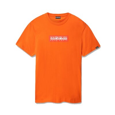 Napapijri Herren T-Shirt Sox orange puffin