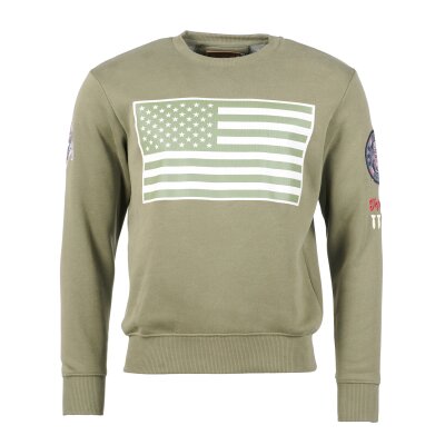 Top Gun Sweater Game military green