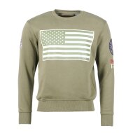 Top Gun Sweater Game military green M