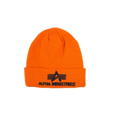 Alpha Industries 3D Beanie flame orange