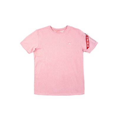 Alpha Industries Herren T-Shirt X-Fit Heavy silver pink