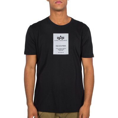 Alpha Industries Herren T-Shirt Reflective Label XXL