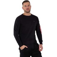 Alpha Industries Herren Sweater X-Fit black 3XL