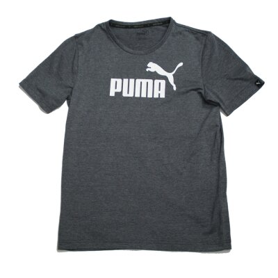 PUMA Herren ESS Essential No.1 Logo Tee T-Shirt grau