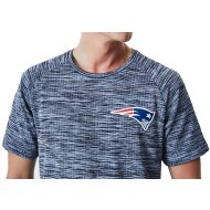 New Era Herren T-Shirt Engineered Raglan New England Patriots grey