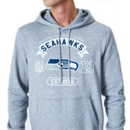 New Era Hoodie Graphic Seattle Seahawks grau