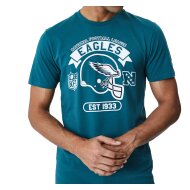 New Era T-Shirt Graphic Philadelphia Eagles blau
