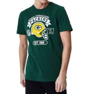 New Era Herren T-Shirt Graphic Green Bay Packers green