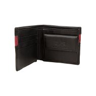 Alpha Industries RBF Leather Wallet black/red