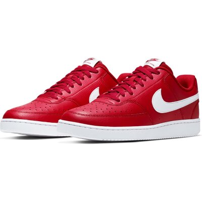 Nike Herren Sneaker Nike Court Vision Low red/white