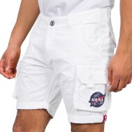 Alpha Industries NASA Short white