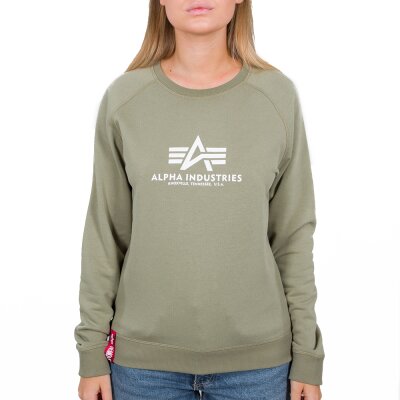 Alpha Industries Damen New Basic Sweater Wmn olive