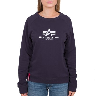 Alpha Industries Damen New Basic Sweater Wmn nightshade M
