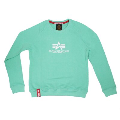 Alpha Industries Damen New Basic Sweater Wmn pastel mint
