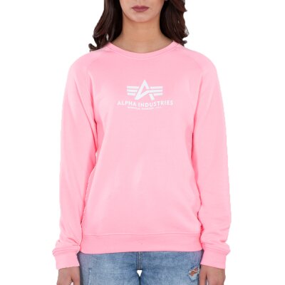 Alpha Industries Damen New Basic Sweater Wmn pastel pink
