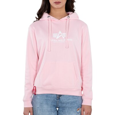 Alpha Industries Damen New Basic Hoodie Wmn pastel pink