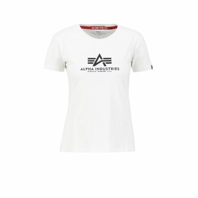 Alpha Industries Damen New Basic T-Shirt white