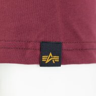Alpha Industries Damen New Basic T-Shirt burgundy XS