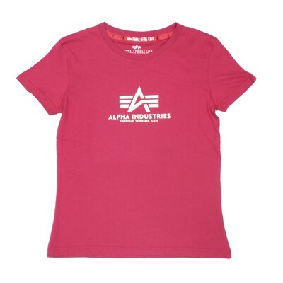 Alpha Industries Damen New Basic T-Shirt major red