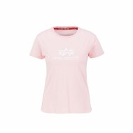 Alpha Industries Damen New Basic T-Shirt pastel pink