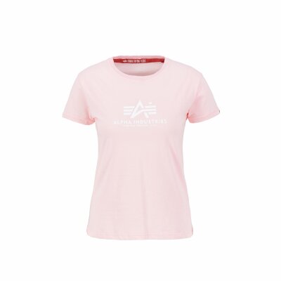 Alpha Industries Damen New Basic T-Shirt pastel pink XS
