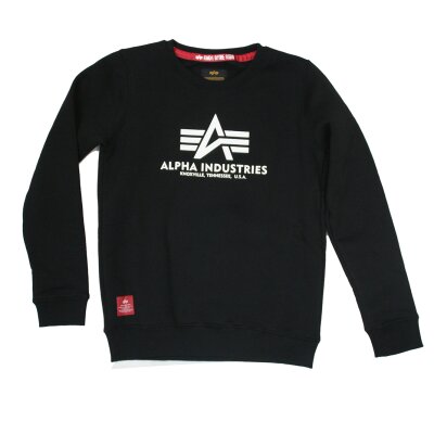 Alpha Industries Kinder Basic Sweater black