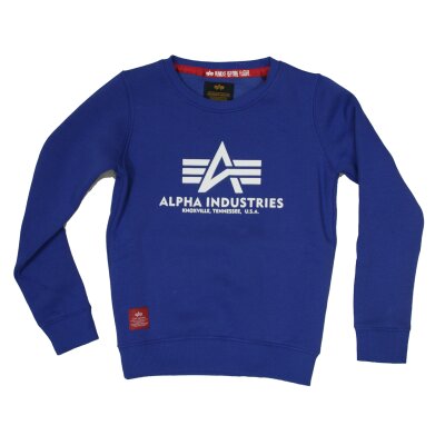 Alpha Industries Kinder Basic Sweater nautical blue