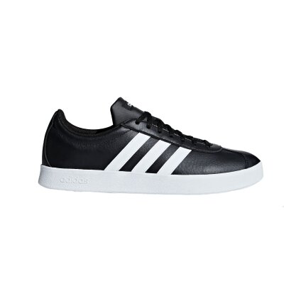 adidas Herren Sneaker VL Court 2.0 schwarz/weiß 42 | 8