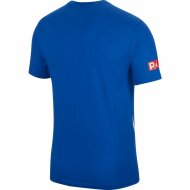 Nike Jordan Paris Saint-Germain Logo T-Shirt blau