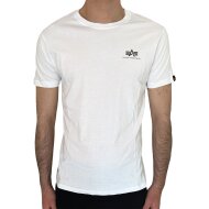 Alpha Industries Herren T-Shirt Backprint white XL