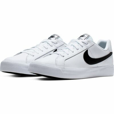 Nike Herren Sneaker Nike Court Royale AC weiß/schwarz 40.5 | 7.5
