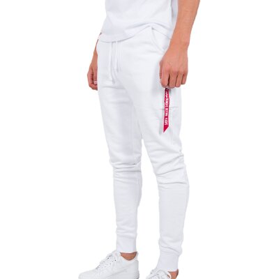 Alpha Industries Herren Jogginghose X-Fit Slim Cargo Pant white XL