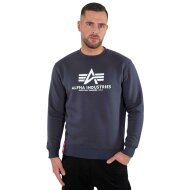 Alpha Industries Herren Basic Sweater iron grey