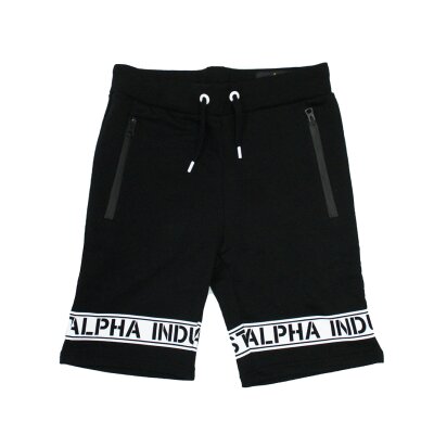 Alpha Industries Herren Short Leg Print schwarz
