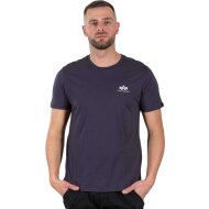 Alpha Industries Herren T-Shirt Basic Small Logo iron grey