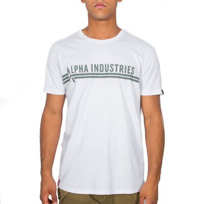 Alpha Industries Herren T-Shirt Alpha Industries white