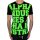 Alpha Industries Herren T-Shirt Big Letters black/neon green