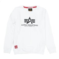 Alpha Industries Kinder Basic Sweater white