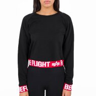 Alpha Industries Damen Sweater RBF Cropped Wmn black
