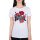Alpha Industries Damen T-Shirt Flower Logo Wmn white
