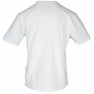 Carlo Colucci Herren T-Shirt Logo Bunt wei&szlig; XXL