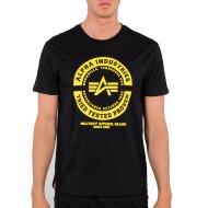 Alpha Industries Herren T-Shirt TTP black
