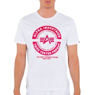 Alpha Industries Herren T-Shirt TTP white