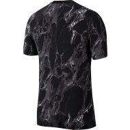 Nike Herren T-Shirt Nike Swoosh Basketball black