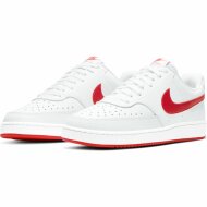 Nike Herren Sneaker Nike Court Vision Low white/university red