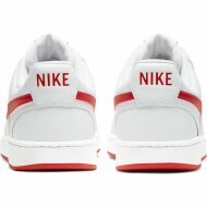Nike Herren Sneaker Nike Court Vision Low white/university red 40.5 | 7.5