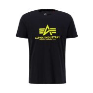 Alpha Industries Herren T-Shirt Basic Neon Print...
