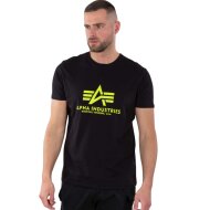 Alpha Industries Herren T-Shirt Basic Neon Print...