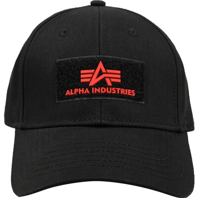 Alpha Industries Cap VLC II black/red