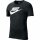 Nike Herren T-Shirt Icon Washed black/white
